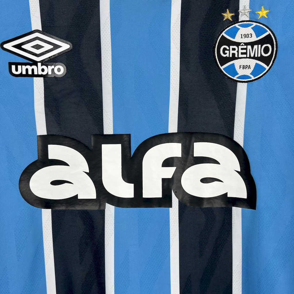 Men's Grêmio 2025/26 Home Long Sleeve Jersey