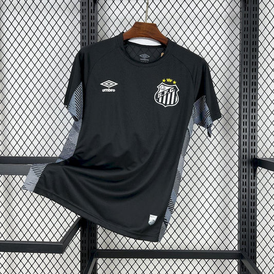 Santos 2025/26 Black Goalkeeper Jersey