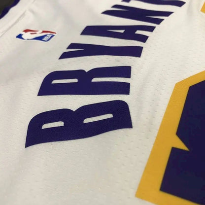 Camisa Kobe Bryant Masculina Branca Versão Jogador – Edição Clássica Retro