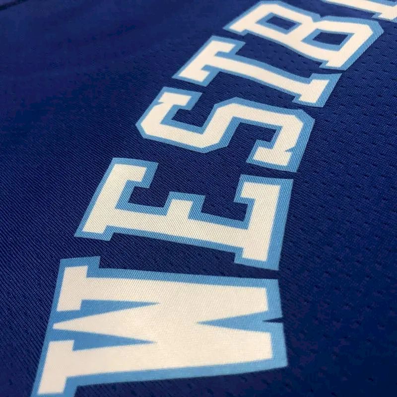 Men’s Russell Westbrook 2021 Blue Player Version Jersey – Classic Edition