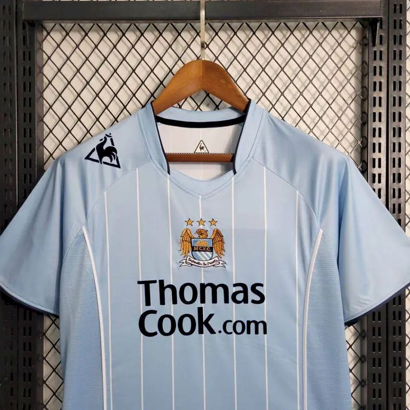 Camisa retrô titular do Manchester City 2007/08