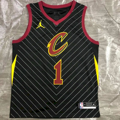 Camisa preta masculina Derrick Rose Swingman – Edição Statement