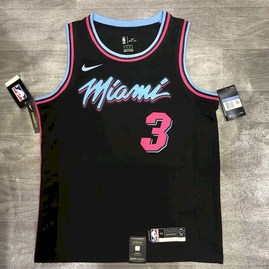 Camisa Dwyane Wade Masculina Preta Versão Jogador – Edição Clássica Retro