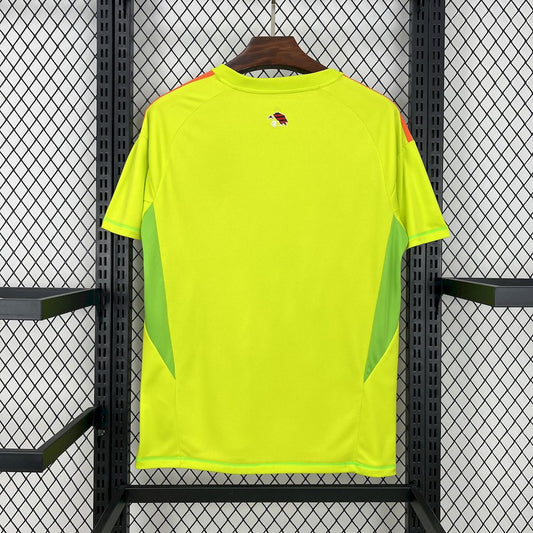 Camisa amarela de goleiro Flamengo 2025/26