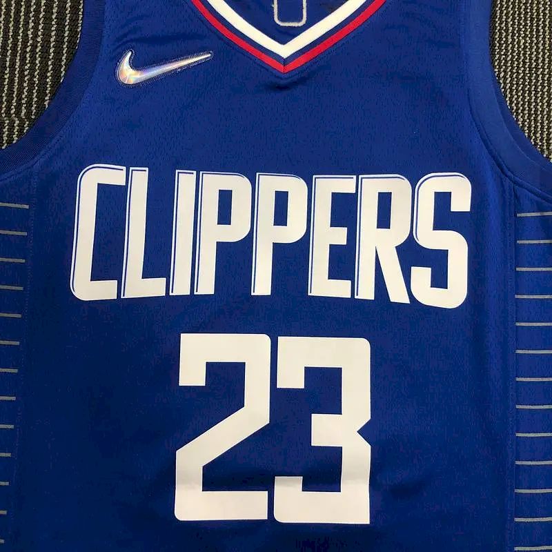 Camisa azul masculina Lou Williams Team – Edição de 75º aniversário