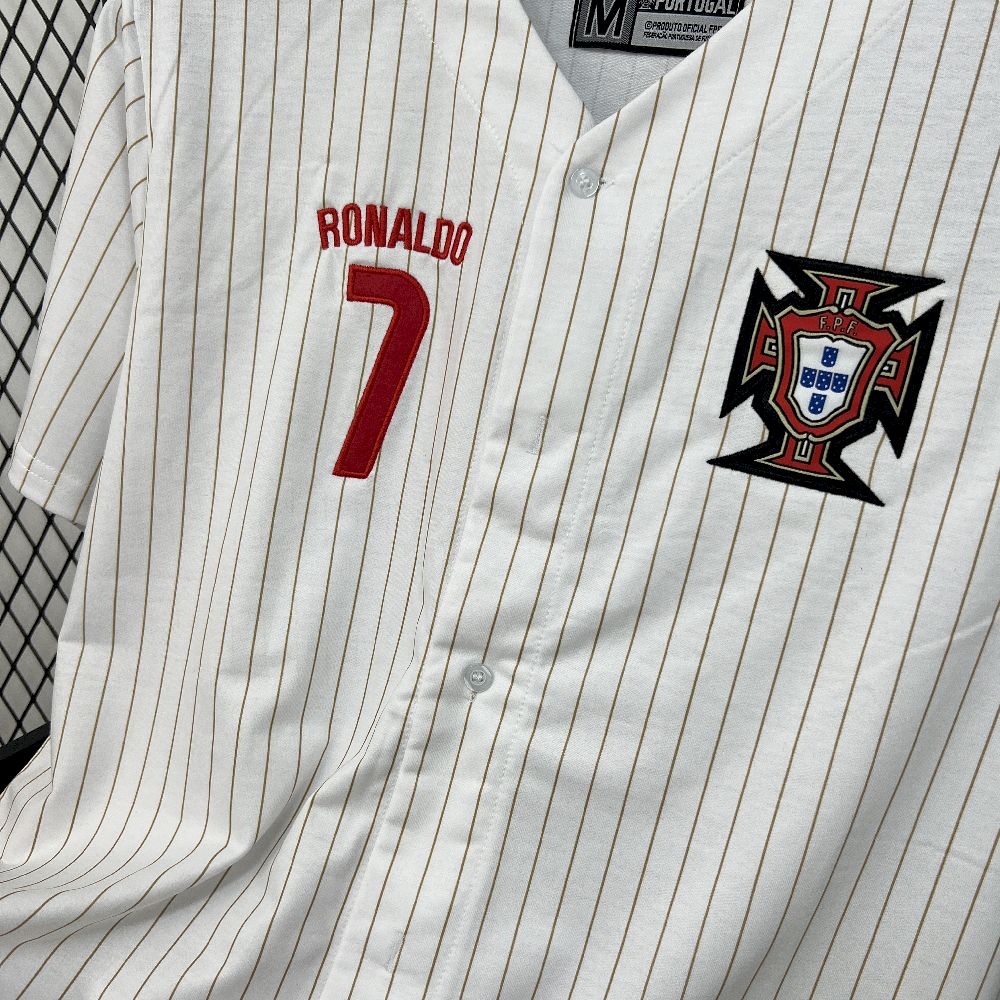 Men's Portugal 2025/26 Baseball Jersey