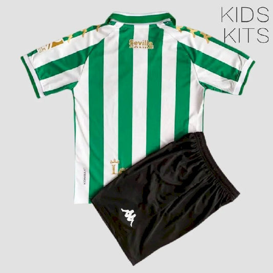 Real Betis 2021/22 Copa Del Rey Final Kids Kit