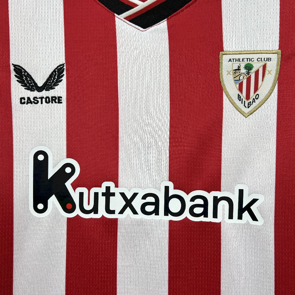 Athletic Bilbao 2025/26 Home Kids Kit