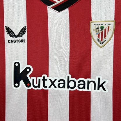 Athletic Bilbao 2025/26 Home Kids Kit