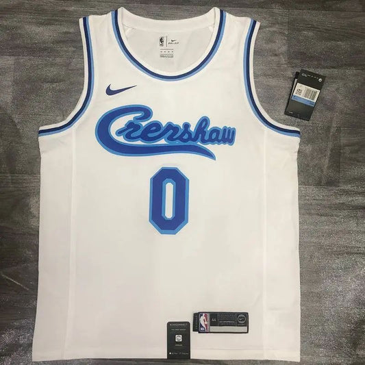 Camisa Kyle Kuzma Masculina Branca Versão Jogador – Edição Clássica Retro Conjunta