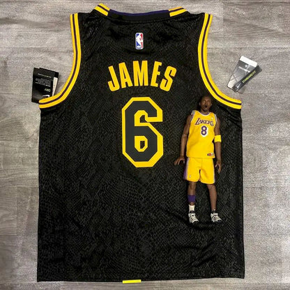 Camisa LeBron James Black Mamba versão masculina de jogador