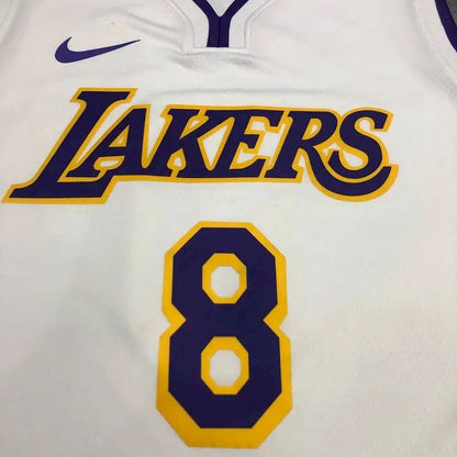 Camisa Kobe Bryant Masculina Branca Versão Jogador – Edição Clássica Retro
