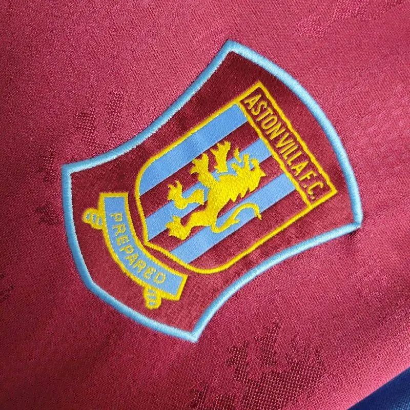 Camisa retrô do Aston Villa 1995/96