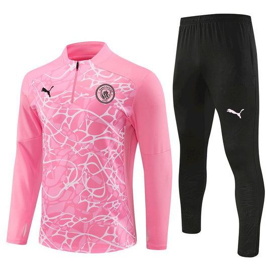 Manchester City 2024/25 Half-Zip Adult Sweater+Pant 14001
