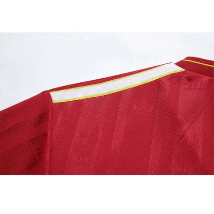 Camisa retrô de mangas compridas do Liverpool 1985/87 Home