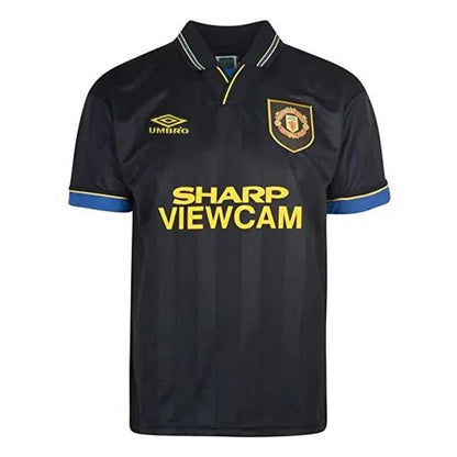 Camisa retrô reserva do Manchester United 1993/95