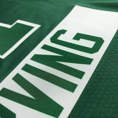 Camisa masculina Kyrie Irving Green Team – Edição City de 75º aniversário