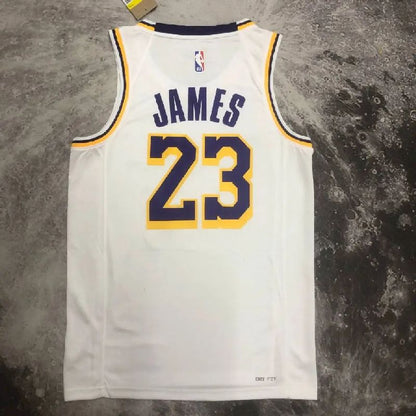 Men’s LeBron James White Team Jersey
