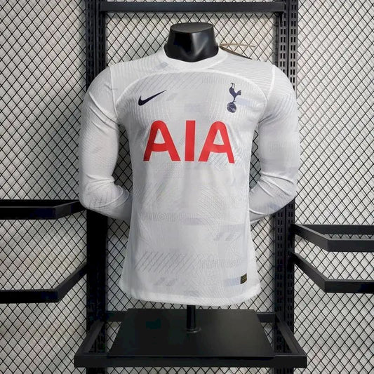 Camisa Tottenham Hotspur Home 2023/24 de manga comprida, versão jogador