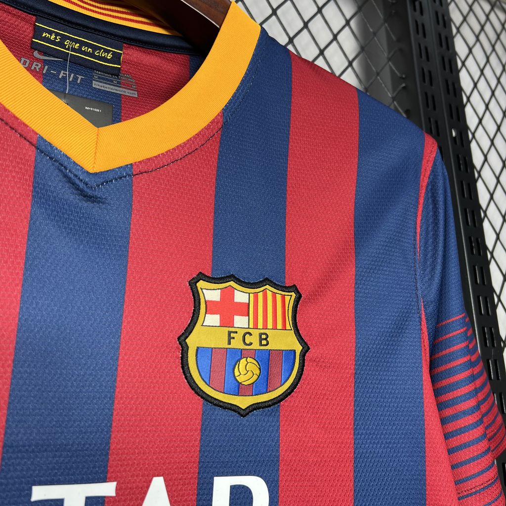 Camisa retrô titular do Barcelona 2013/14