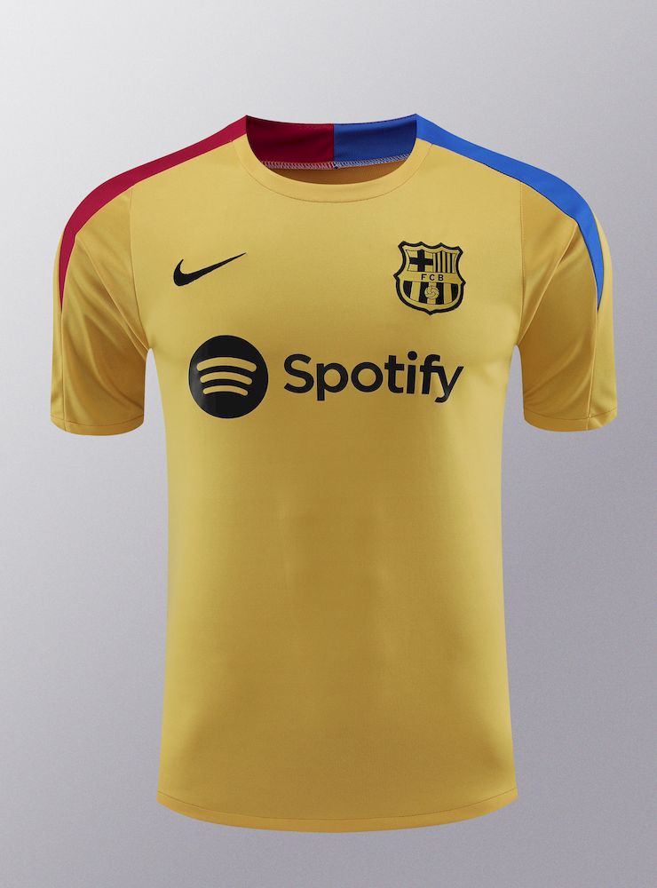 Camisa de treino adulto Barcelona 2023/24 + short 418
