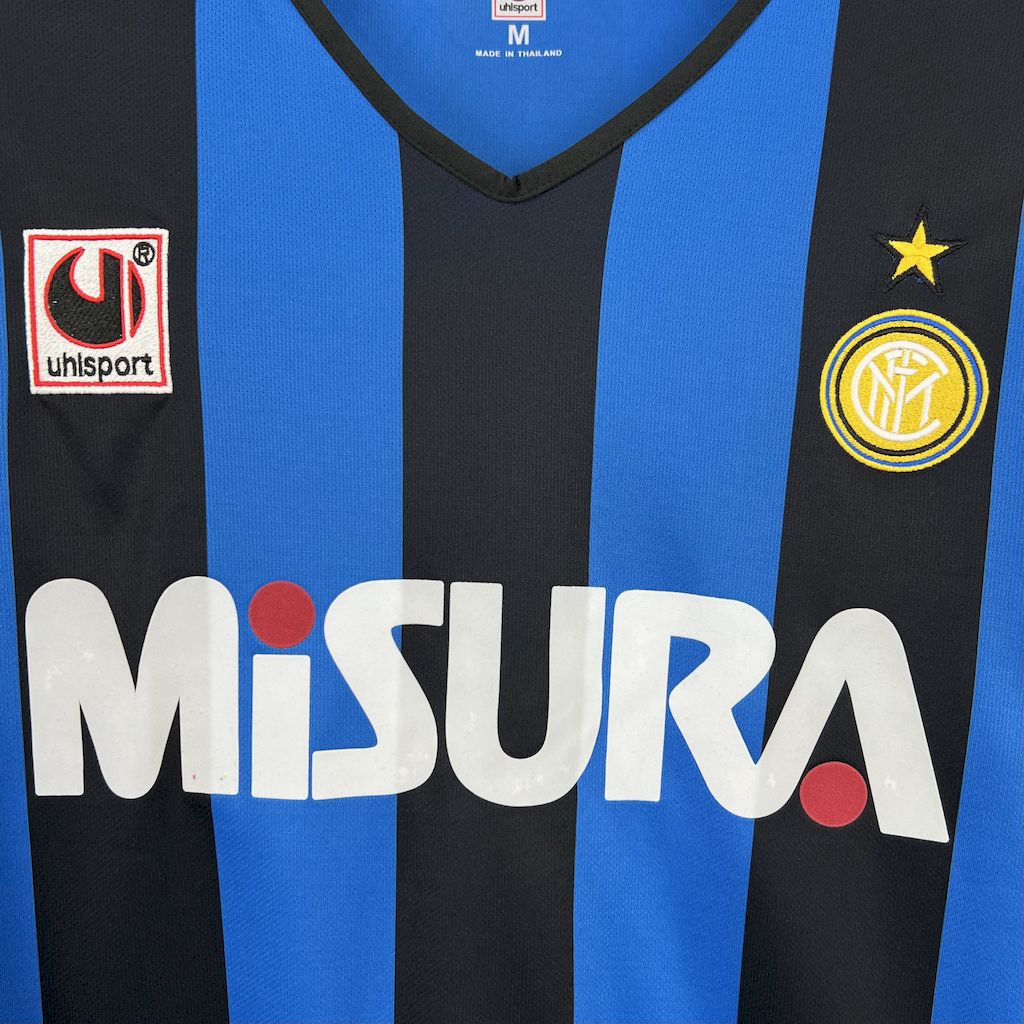 Camisa retrô Home do Inter de Milão 1990/91