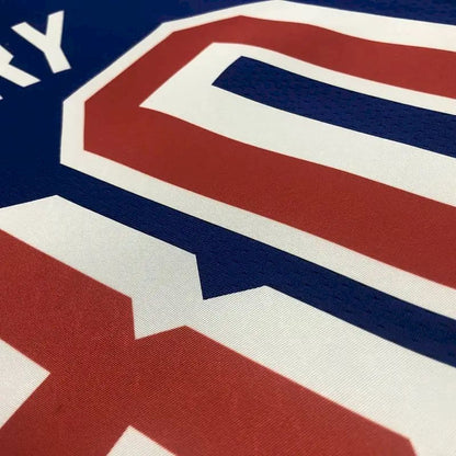 Camisa Stephen Curry Azul Masculina - Edição Clássica do 75º Aniversário