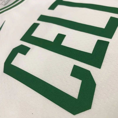 Camisa Larry Bird White Masculina Versão Jogador - Edição Associação