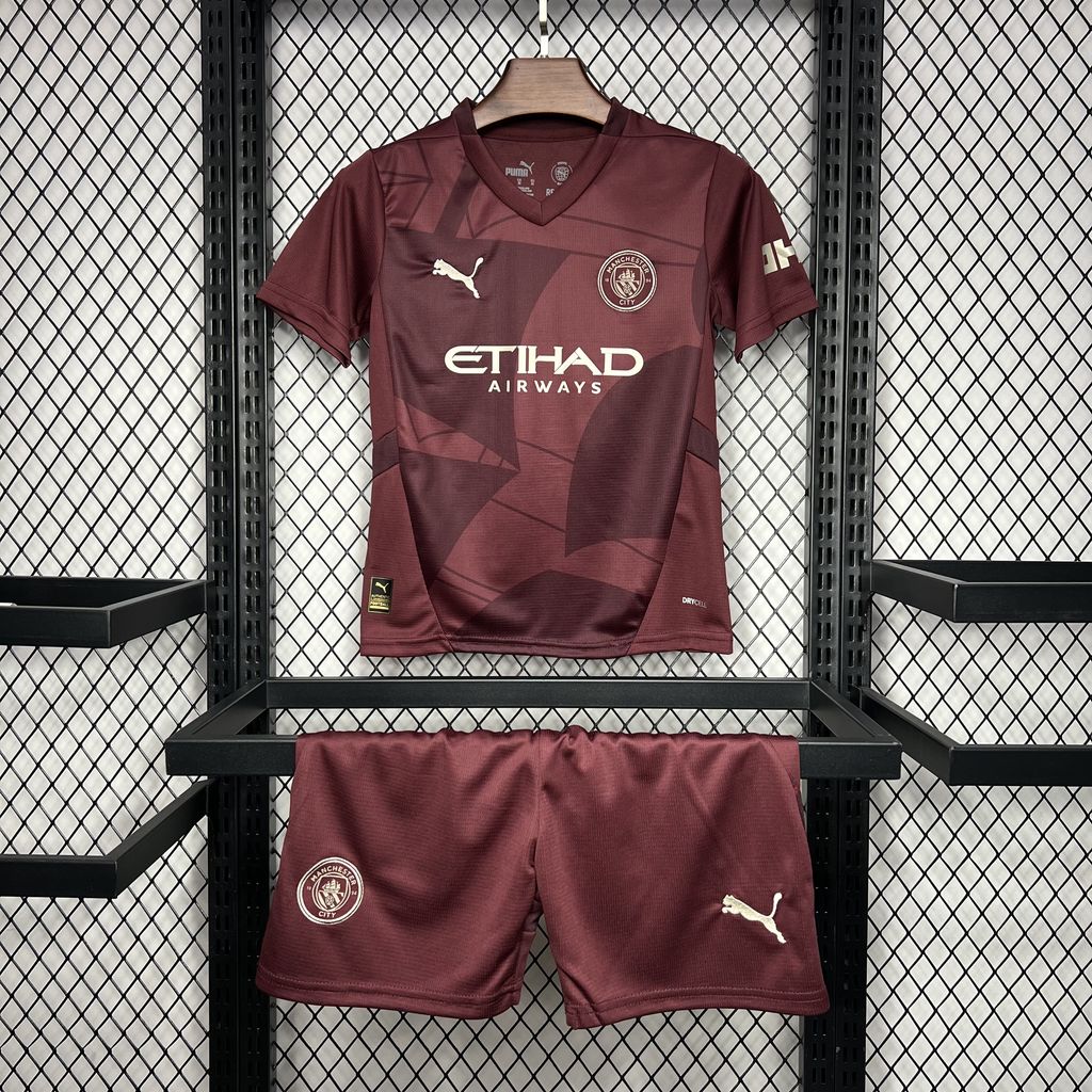 Kids Manchester City 2024/25 Third Kit