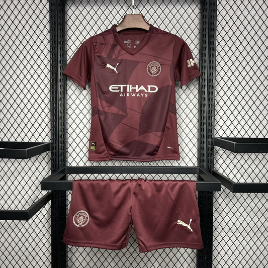 Kids Manchester City 2024/25 Third Kit