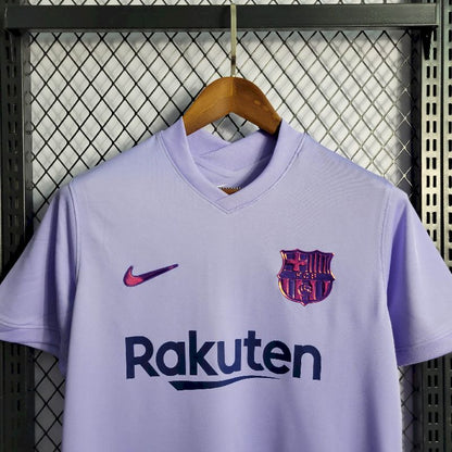 Camisa retrô alternativa do Barcelona 2021/22
