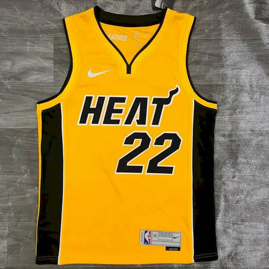 Men’s Jimmy Butler Gold 2020-21 Swingman Player Version Jersey – Earned Edition