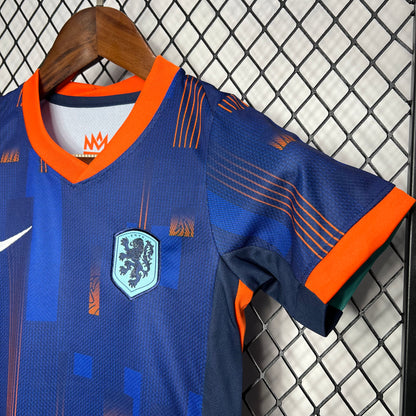 Kit reserva infantil Holanda 2024/25 Euro