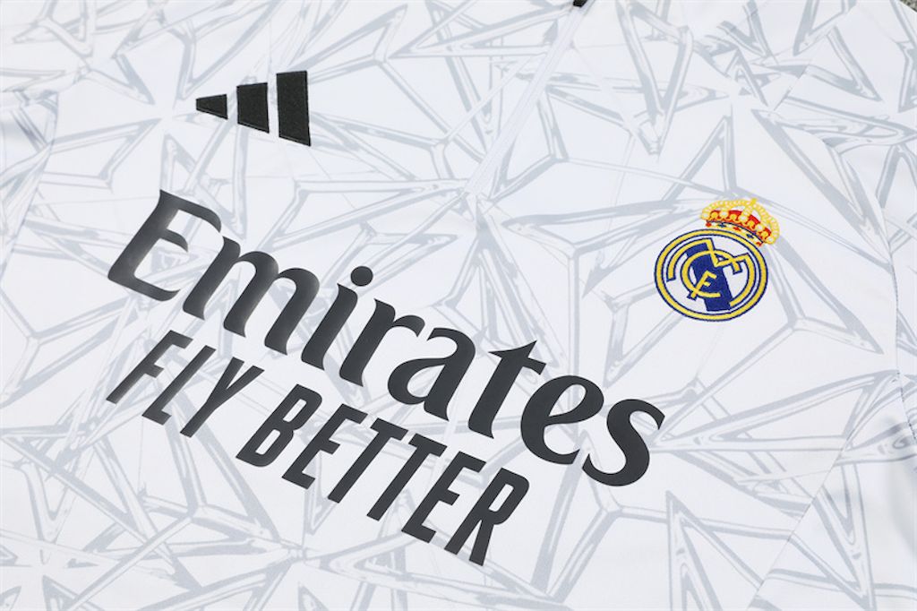 Suéter e calça adulto com zíper médio Real Madrid 2024/25 14001