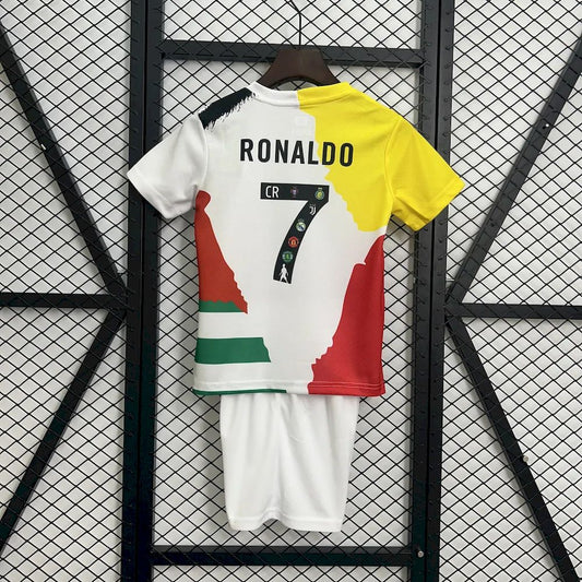Cristiano Ronaldo 2025/26 All Club Mix Jersey Kids Kit