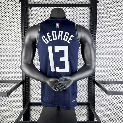 Camisa Paul George Azul Masculina 2024 – Edição City