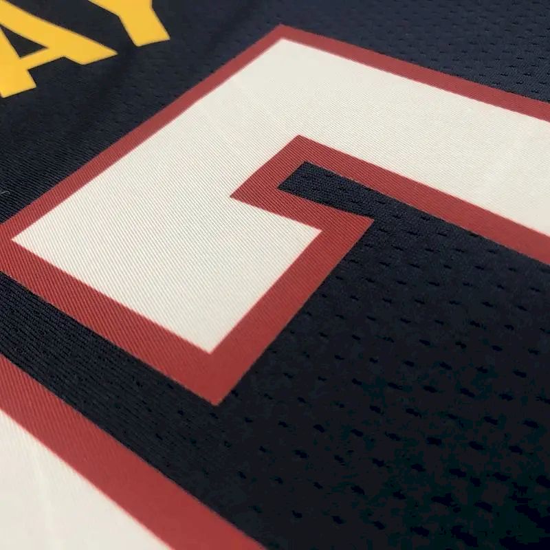 Camisa Jamal Murray preta Swingman masculina versão jogador – Edição Ícone