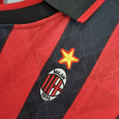 Camisa retrô do AC Milan 1995/96