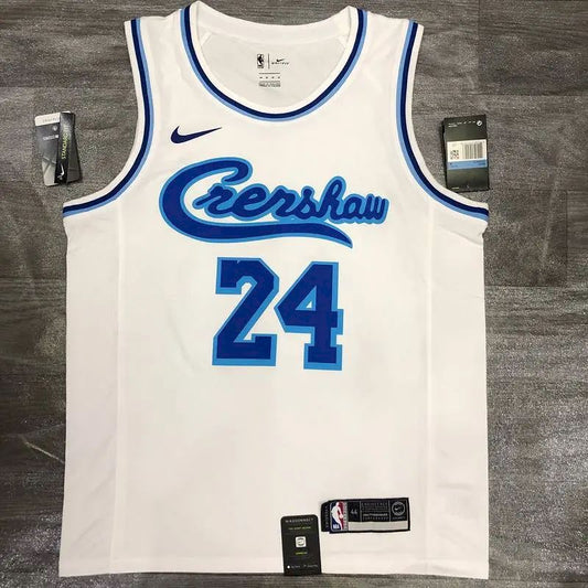 Camisa Kobe Bryant Masculina Branca Versão Jogador – Edição Clássica Retro Conjunta