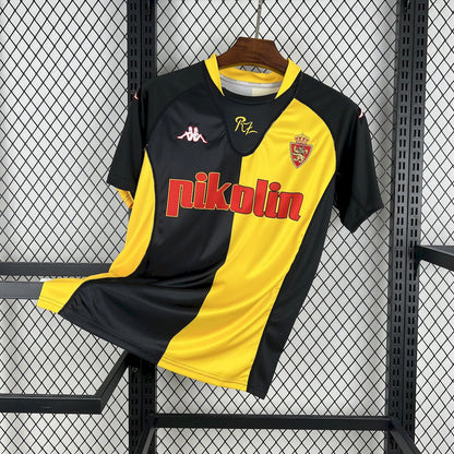Camisa retrô do Real Zaragoza 2001/02