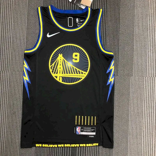 Camisa preta masculina Andre Iguodala Team – Edição City 75º aniversário