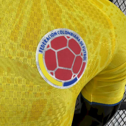 Men's Colombia 2025/26 Home Jersey Player Version