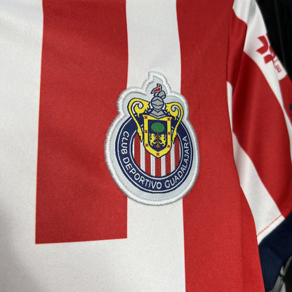 Chivas 2024/25 Home Kids Kit