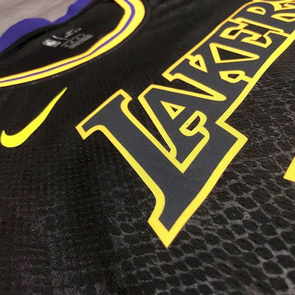 Camisa Dwight Howard Black Mamba versão masculina de jogador