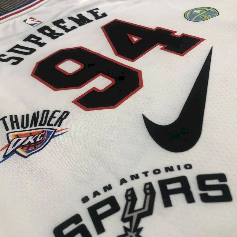 Camisa Swingman Player Masculina Co-branded Branca - Edição Limitada