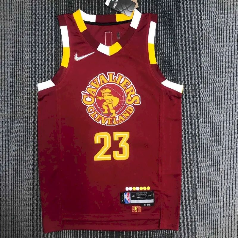 Camisa masculina do time LeBron Raymone James – Edição City