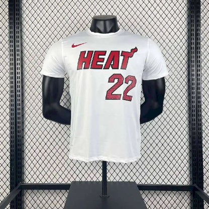 Camiseta masculina Jimmy Butler branca do time