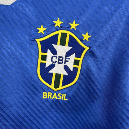 Camisa reserva retrô do Brasil para a Copa do Mundo de 1994
