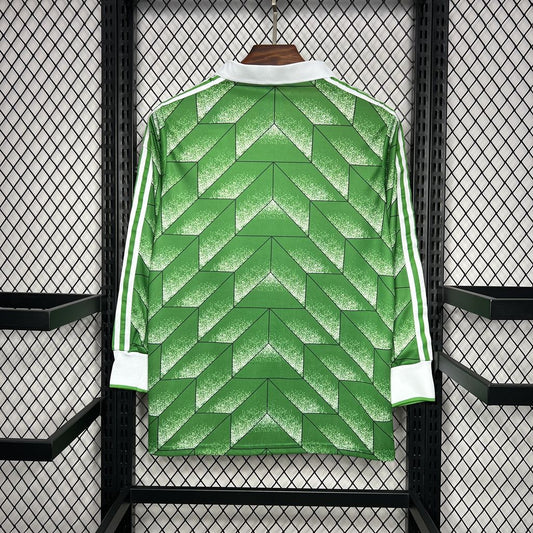 Germany 1990 Away Long Sleeve Retro Jersey