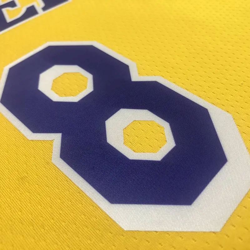 Men’s Kobe Bryant Yellow Team Jersey – 75th Anniversary Edition